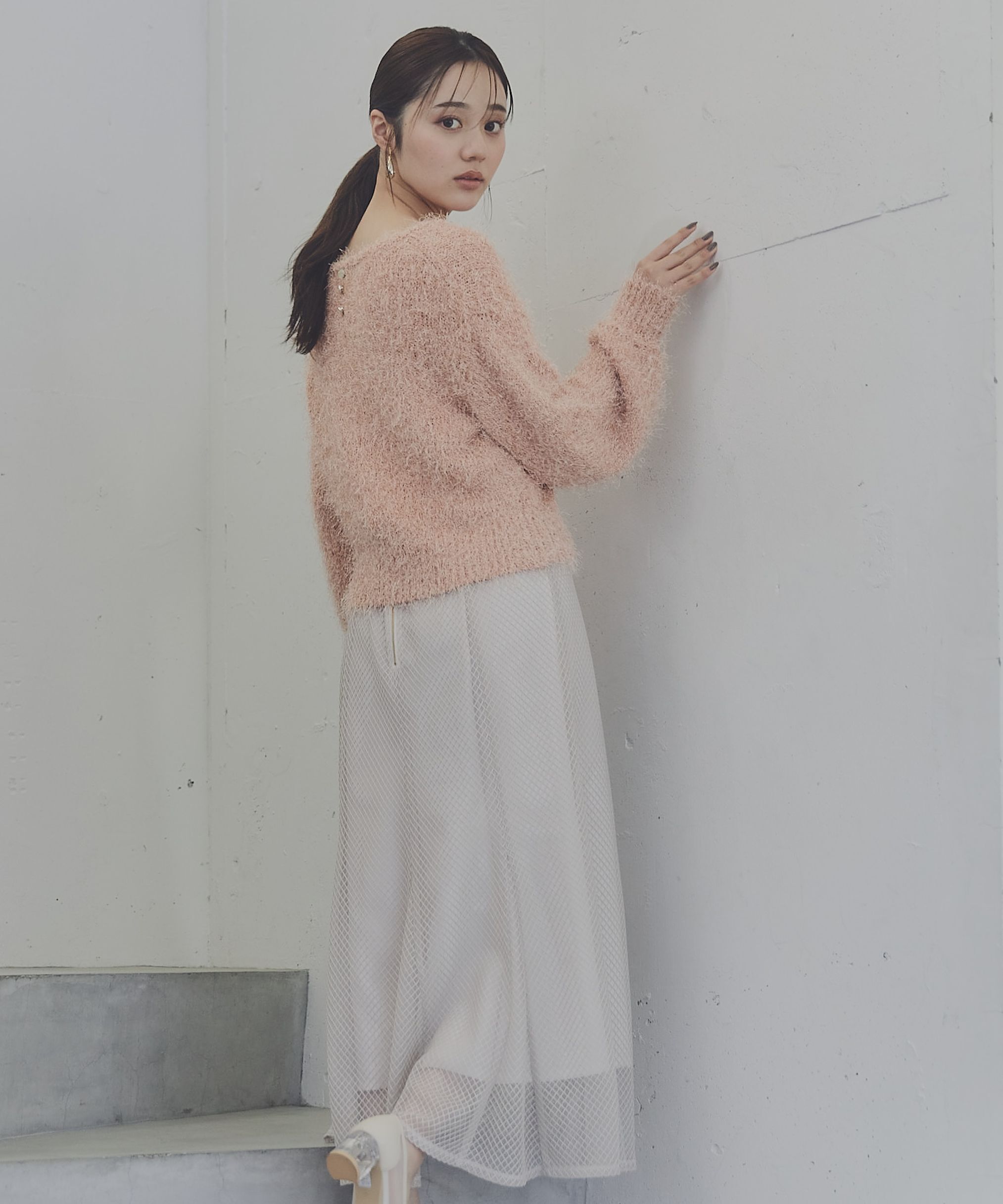 PROPORTION BODY DRESSING「パイピングレースマーメイドスカート」|スカート|