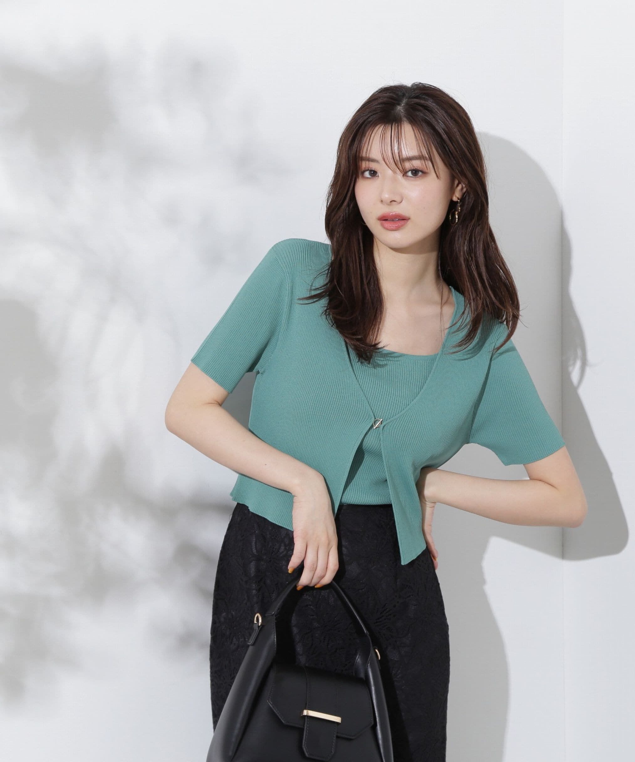 PROPORTION BODY DRESSING「キャミアンサンブルニット」|ニット・セーター|