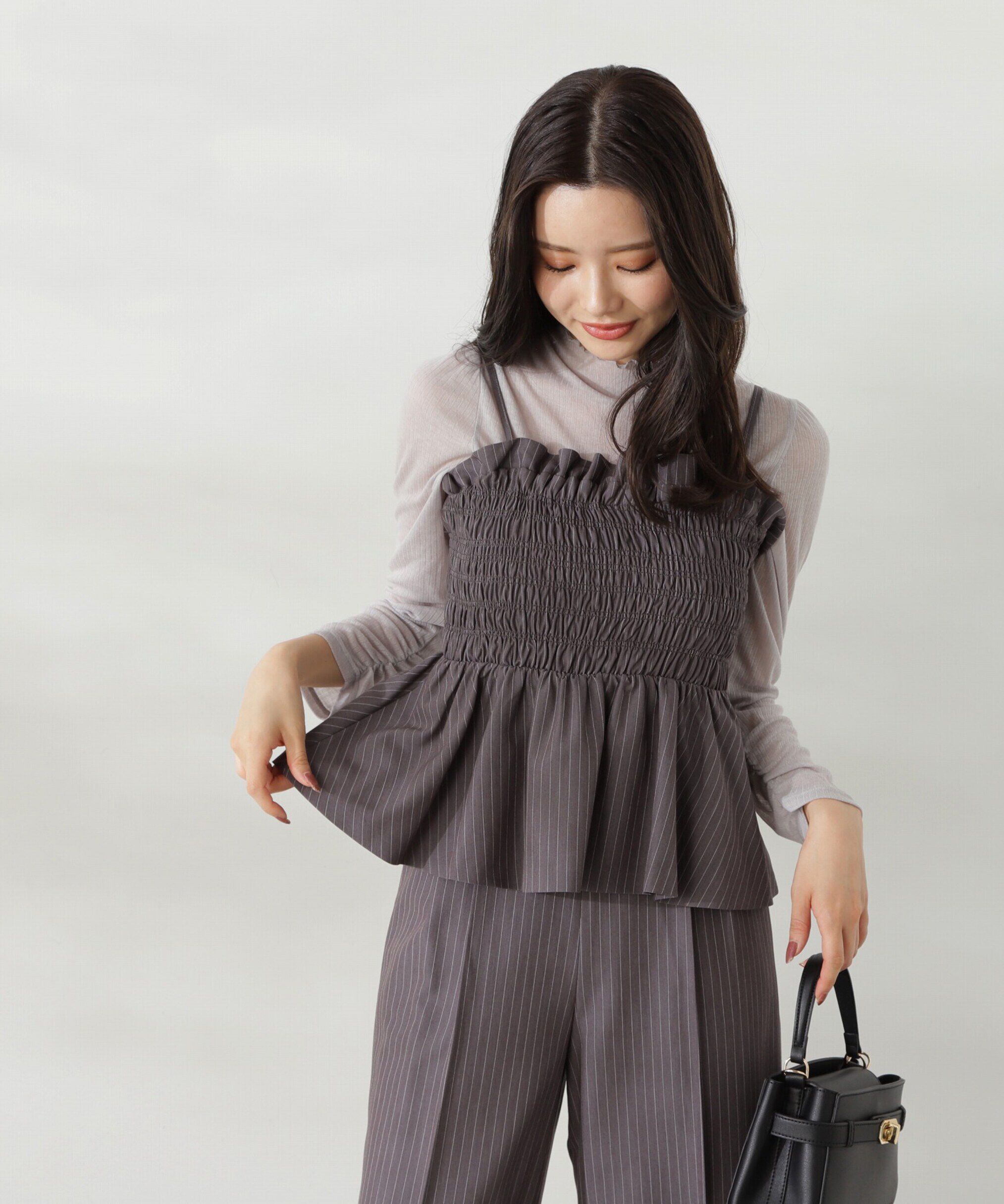 PROPORTION BODY DRESSING「シアーリブカットソー」|Tシャツ・カットソー|