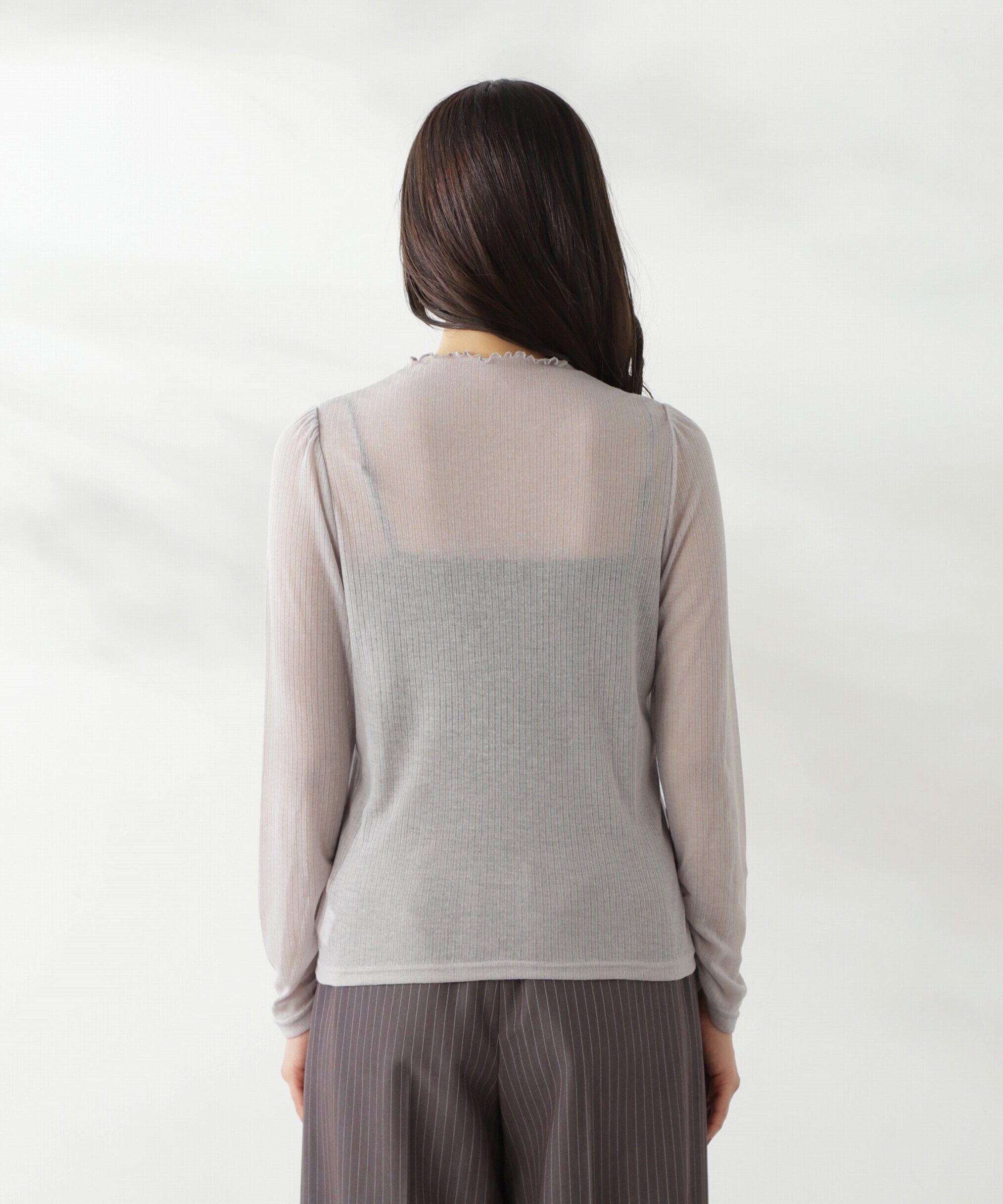 PROPORTION BODY DRESSING「シアーリブカットソー」|Tシャツ・カットソー|