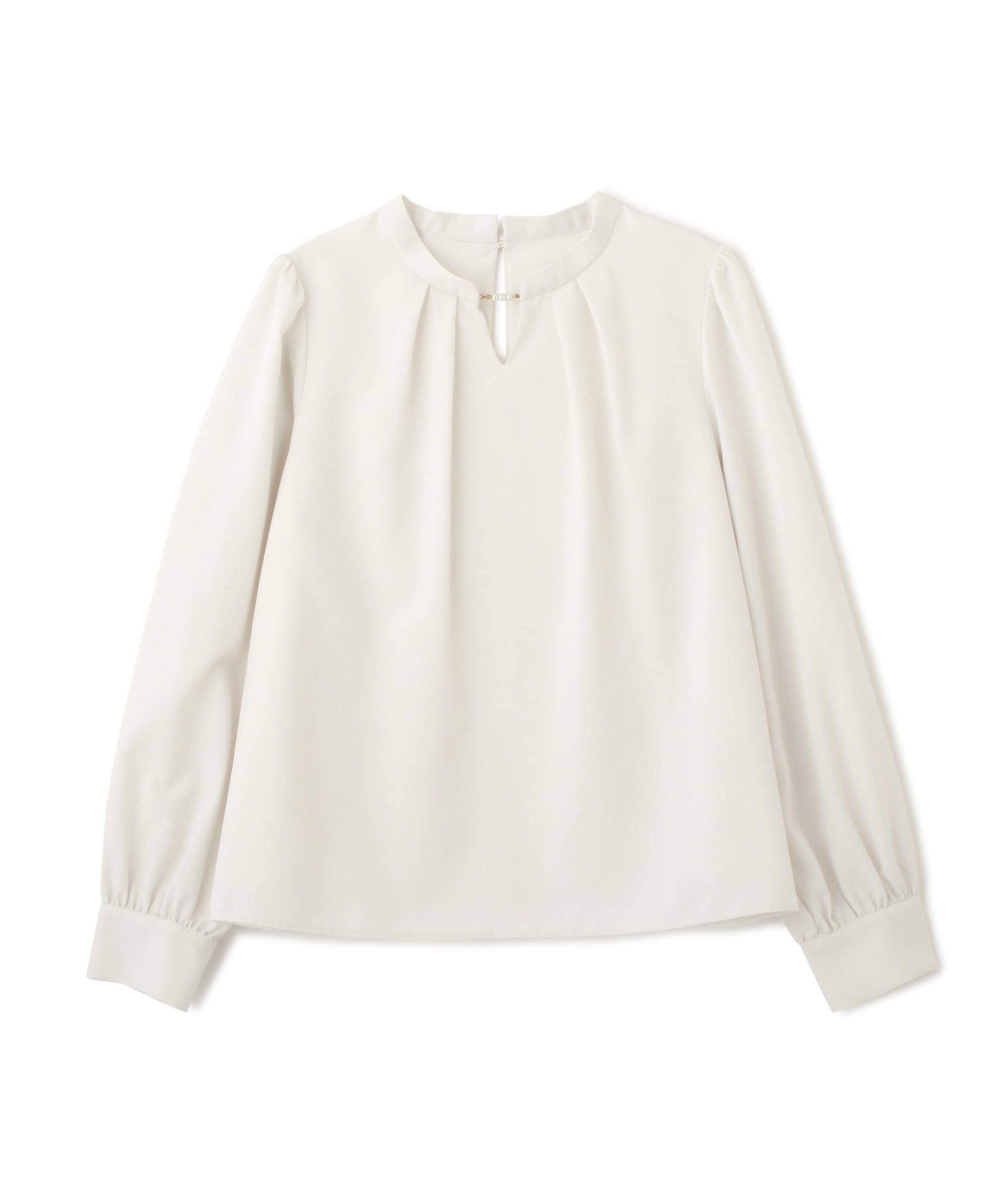 PROPORTION BODY DRESSING「スタンドパールブラウス　24AW」|シャツ・ブラウス|