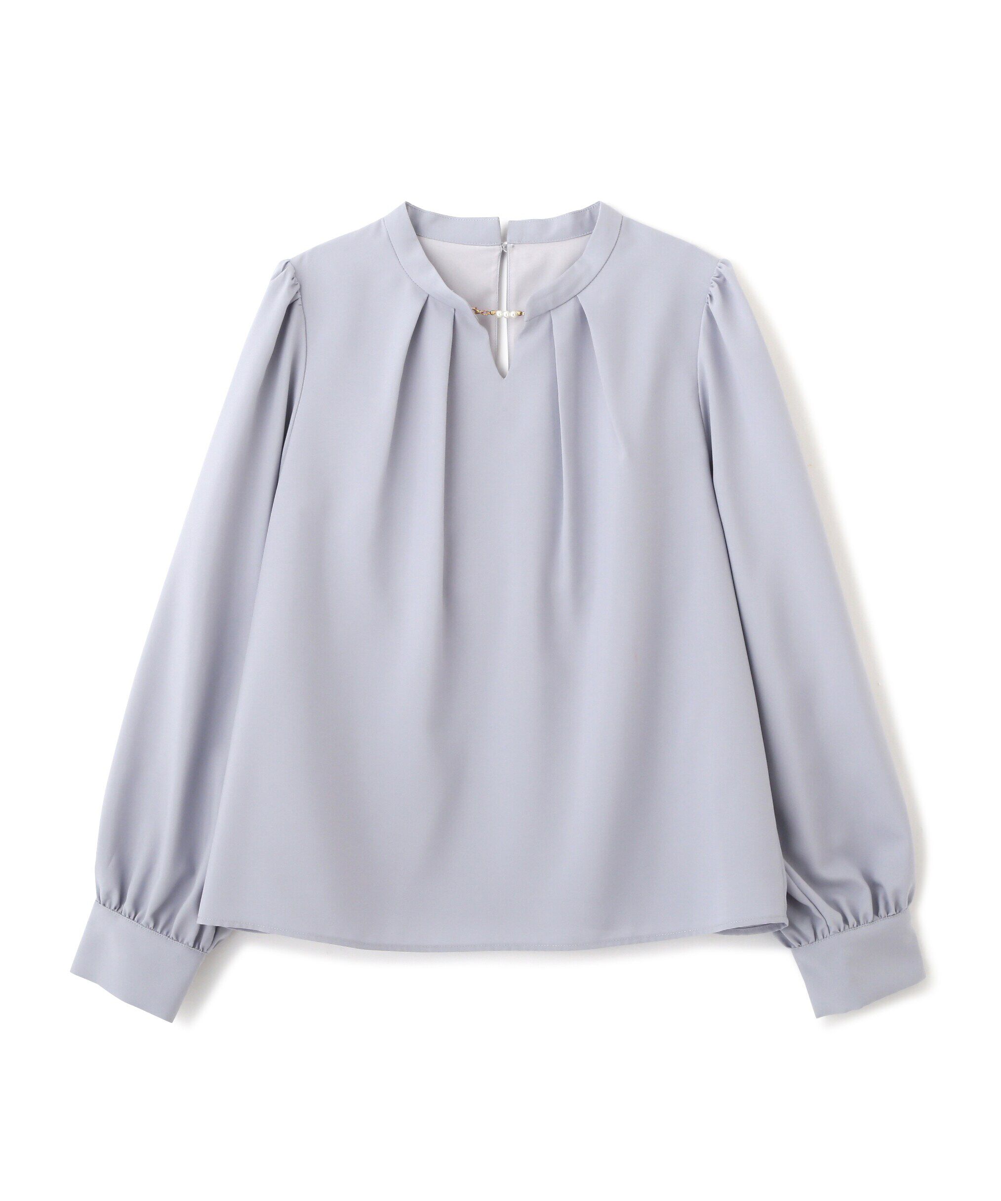 PROPORTION BODY DRESSING「スタンドパールブラウス　24AW」|シャツ・ブラウス|