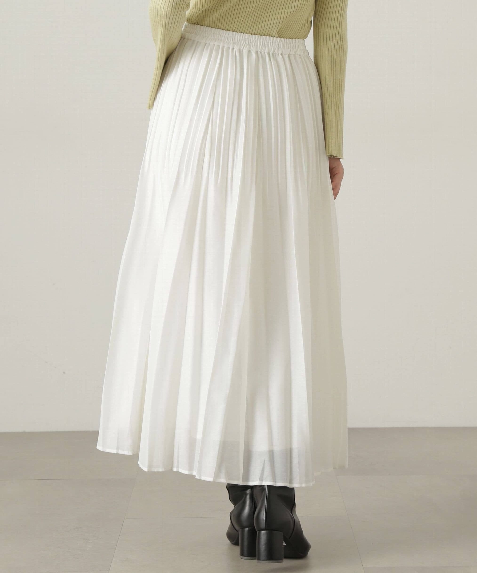 PROPORTION BODY DRESSING「プリーツオーガンスカート　24AW」|スカート|