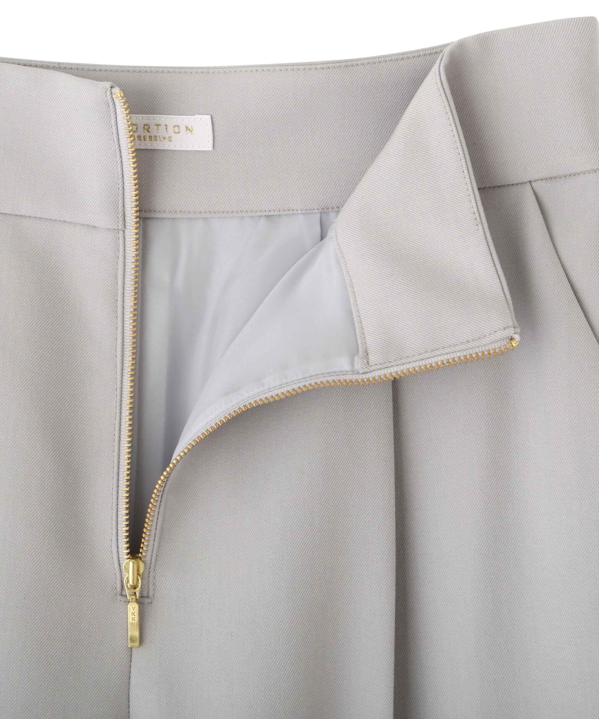 PROPORTION BODY DRESSING「フロントファスナーワイドパンツ」|その他|