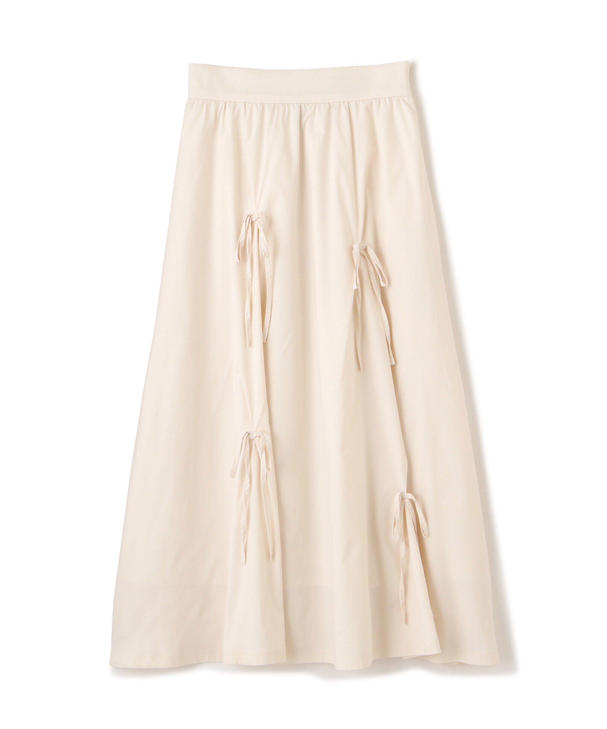 PROPORTION BODY DRESSING「リボン付きフレアスカート」|スカート|