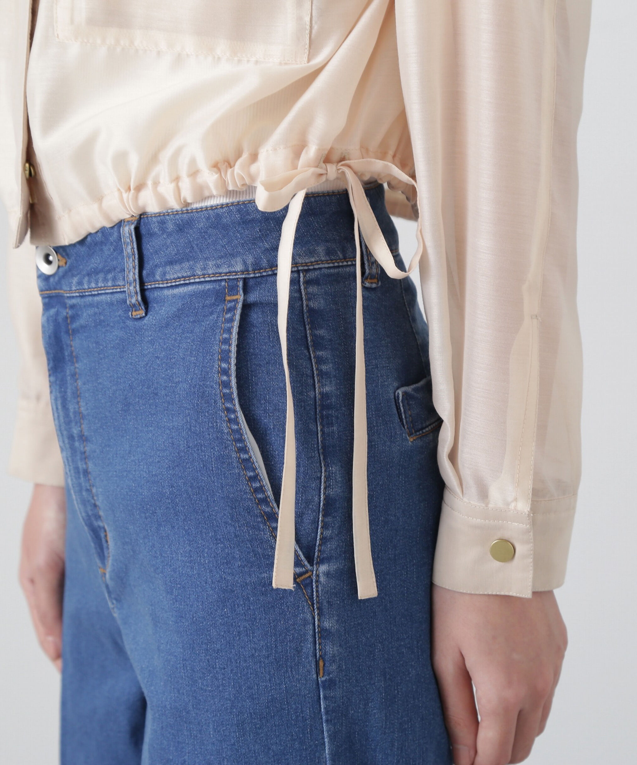 PROPORTION BODY DRESSING「シアーブルゾン」|ブルゾン・スタジャン|