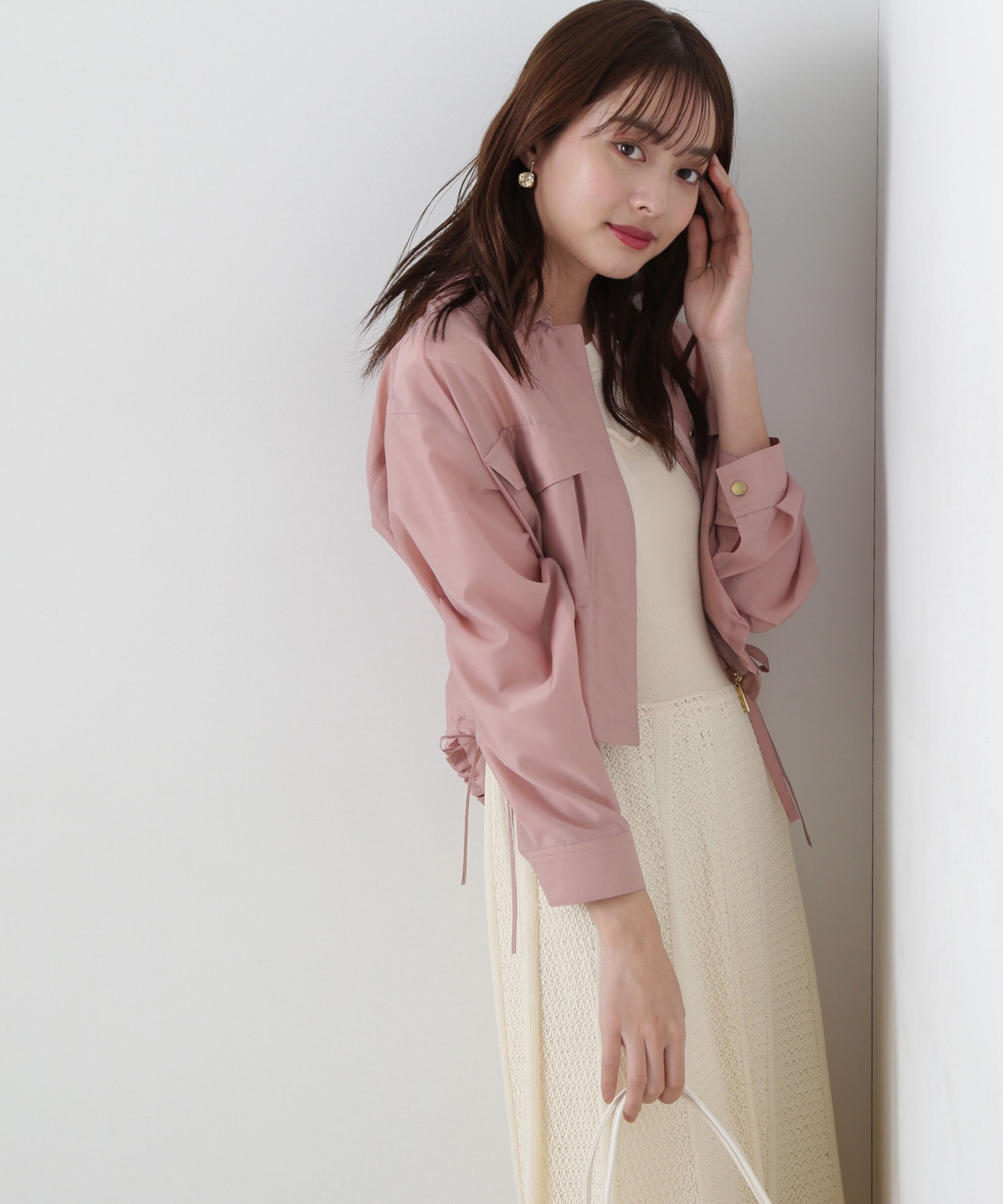 PROPORTION BODY DRESSING「シアーブルゾン」|ブルゾン・スタジャン|