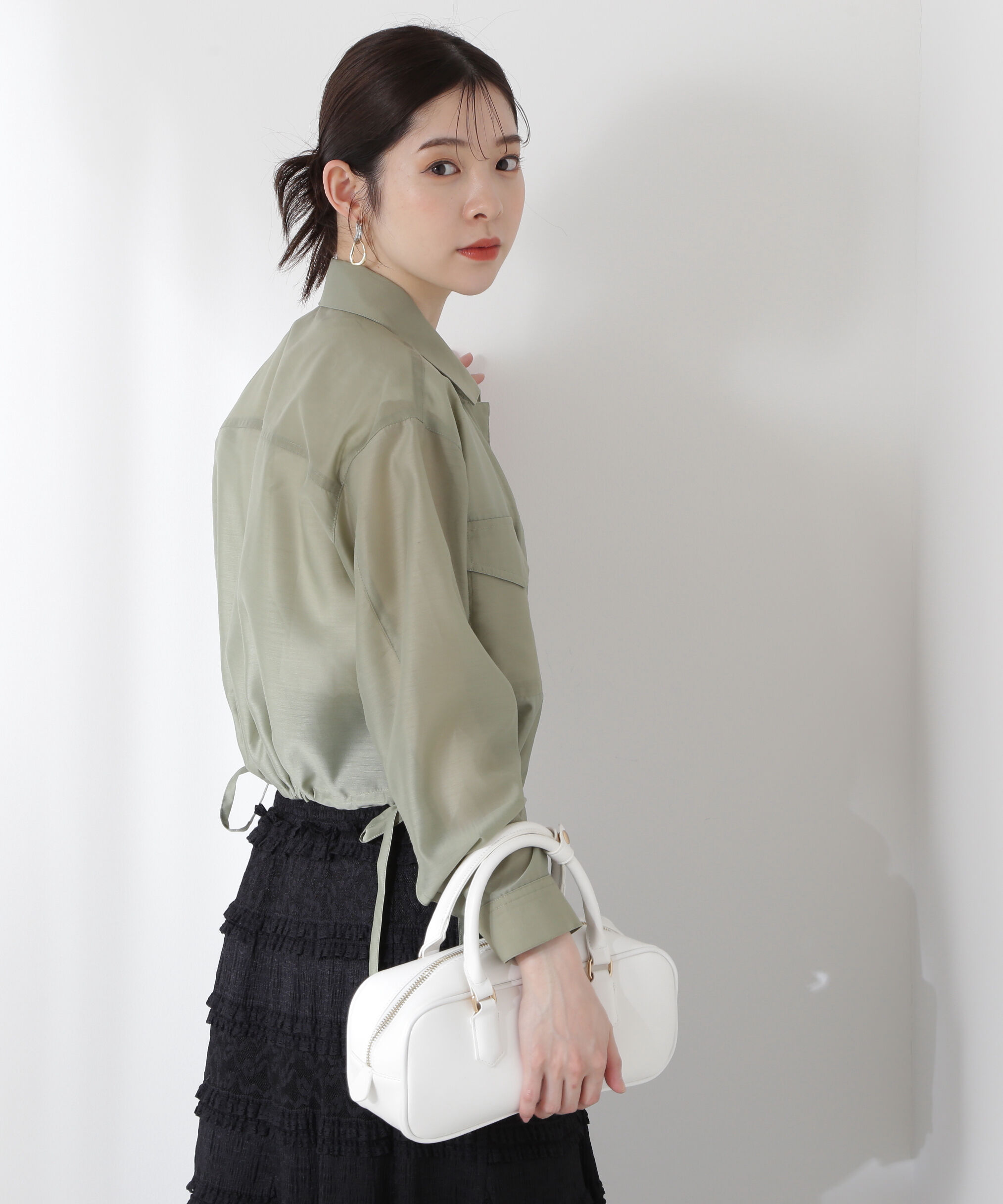 PROPORTION BODY DRESSING「シアーブルゾン」|ブルゾン・スタジャン|