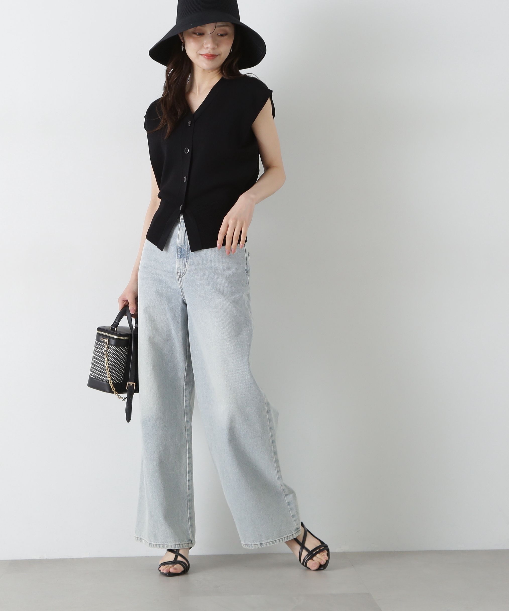 PROPORTION BODY DRESSING「スリットナローニットSET UP」|ワンピース|