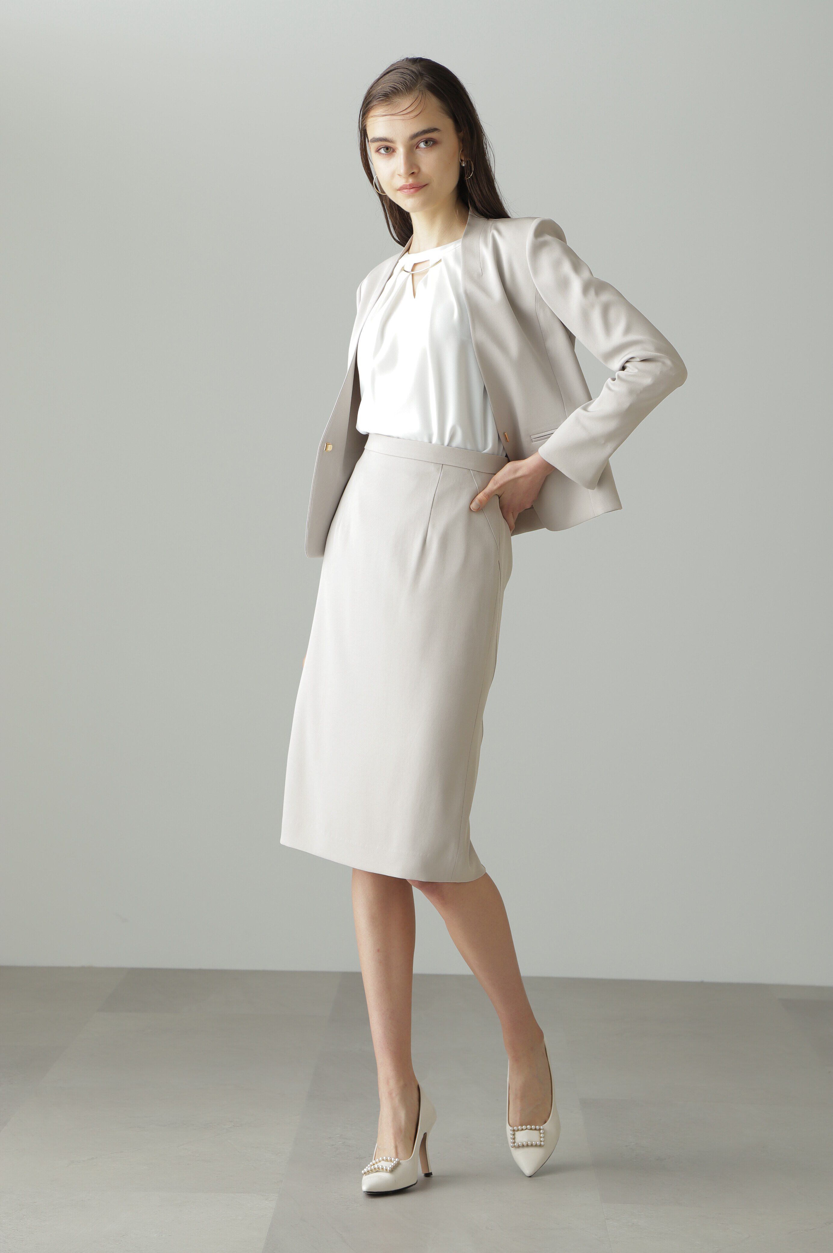  「◆ハイツイストセットアップスカート」|スカート|