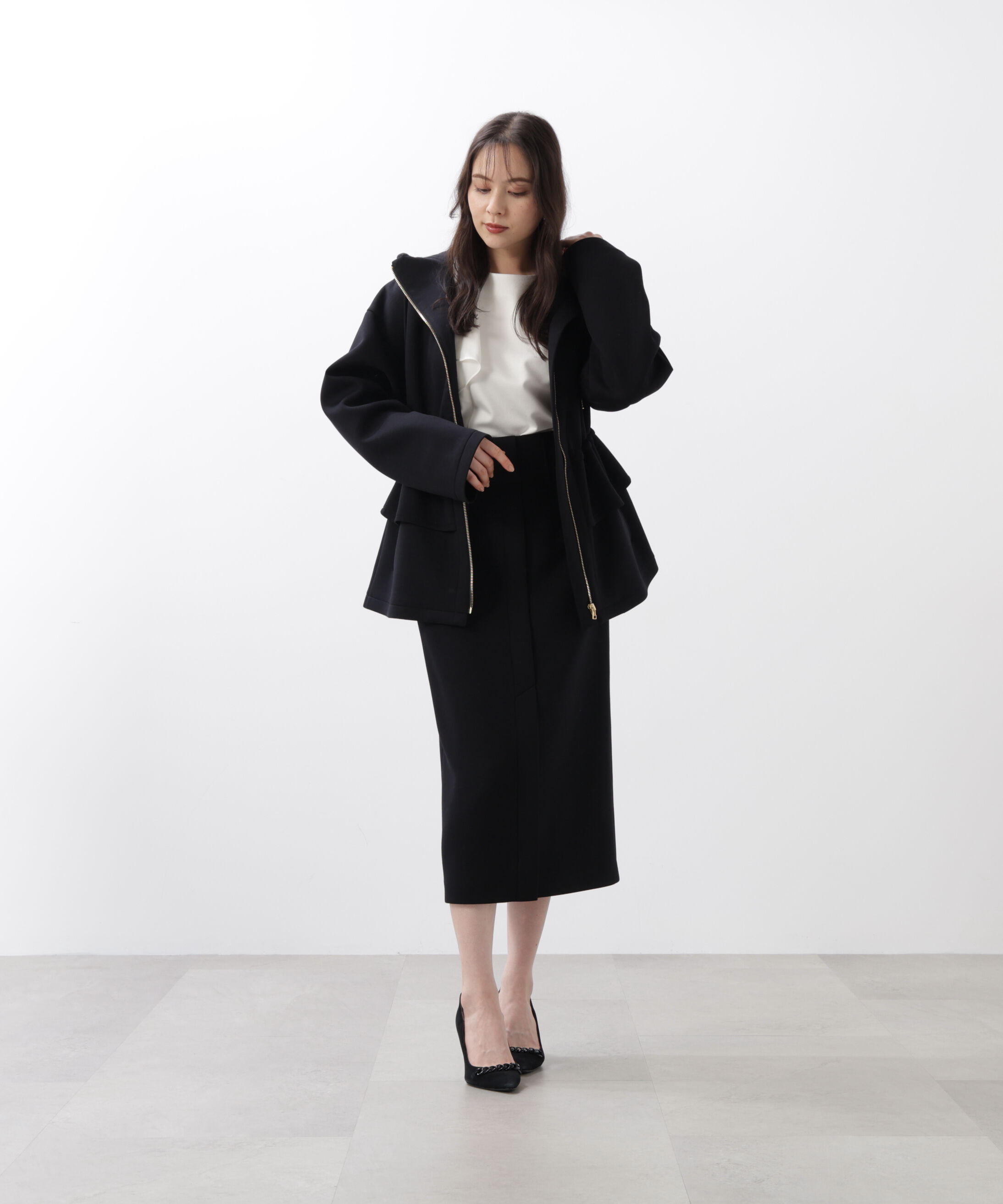  「◆ハイウエストダンボールミディスカート」|スカート|