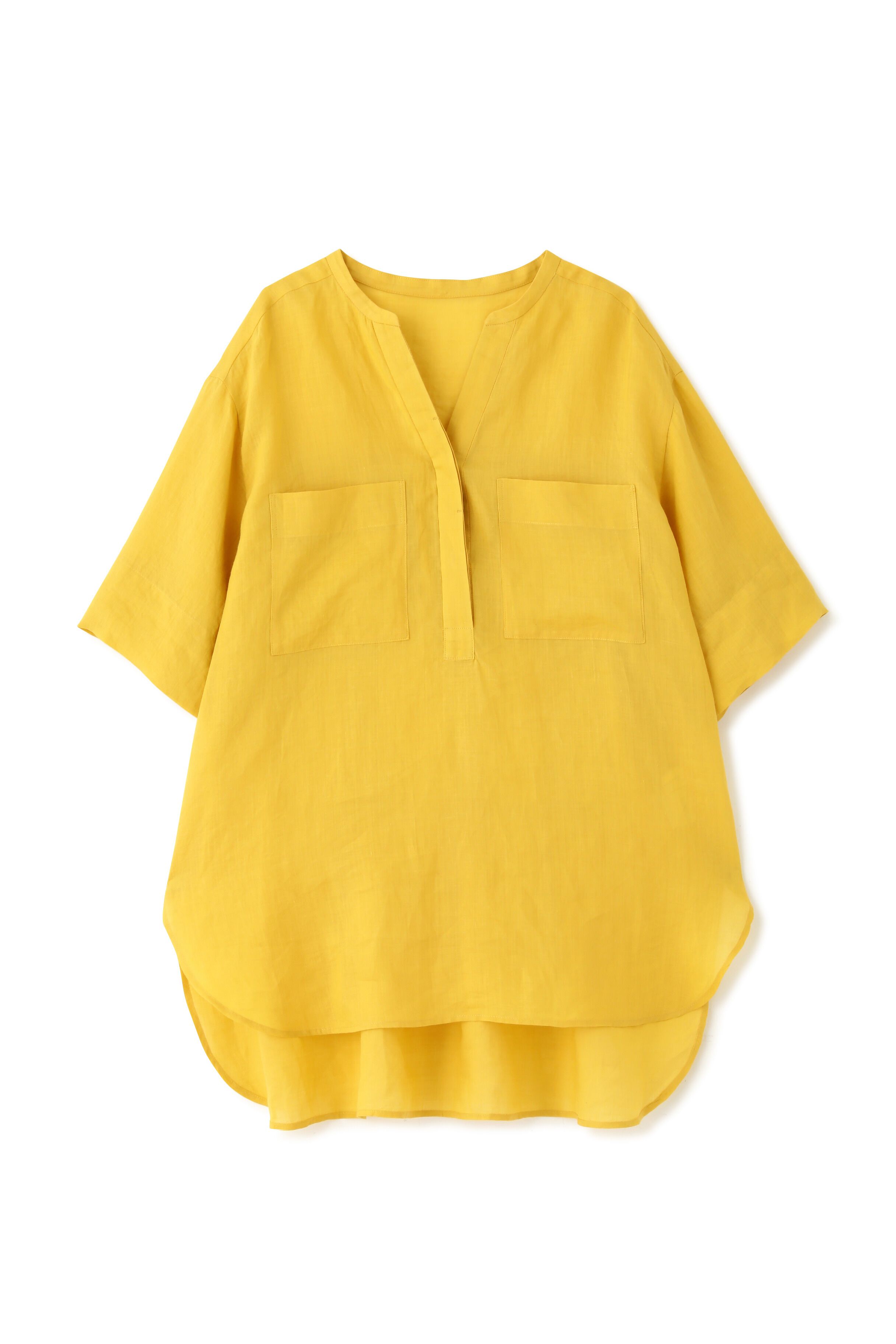  「◆１６０／１ラミー半袖ブラウス」|シャツ・ブラウス|