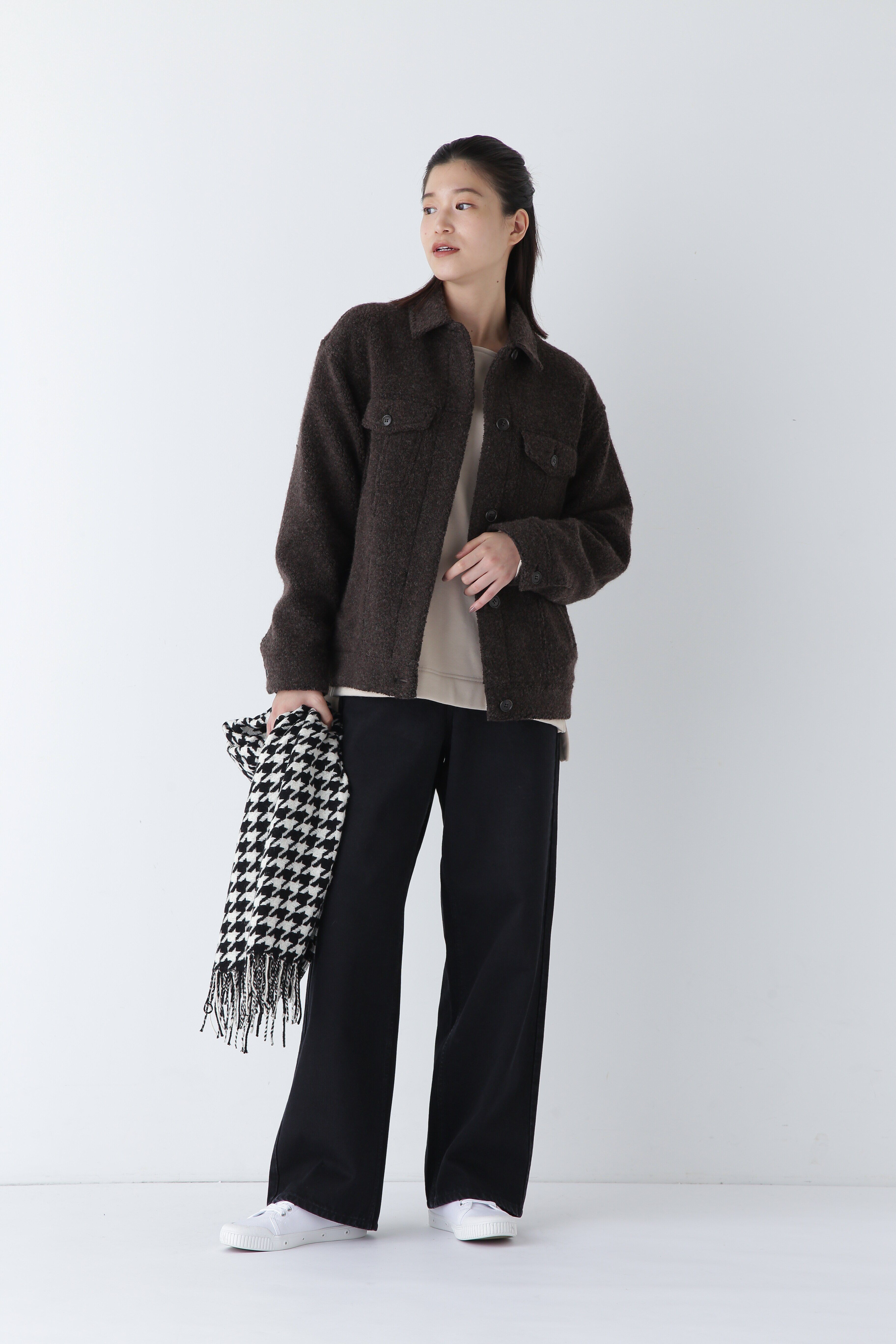  「◆リサイクルウールパイルＧジャン」|ブルゾン・スタジャン|