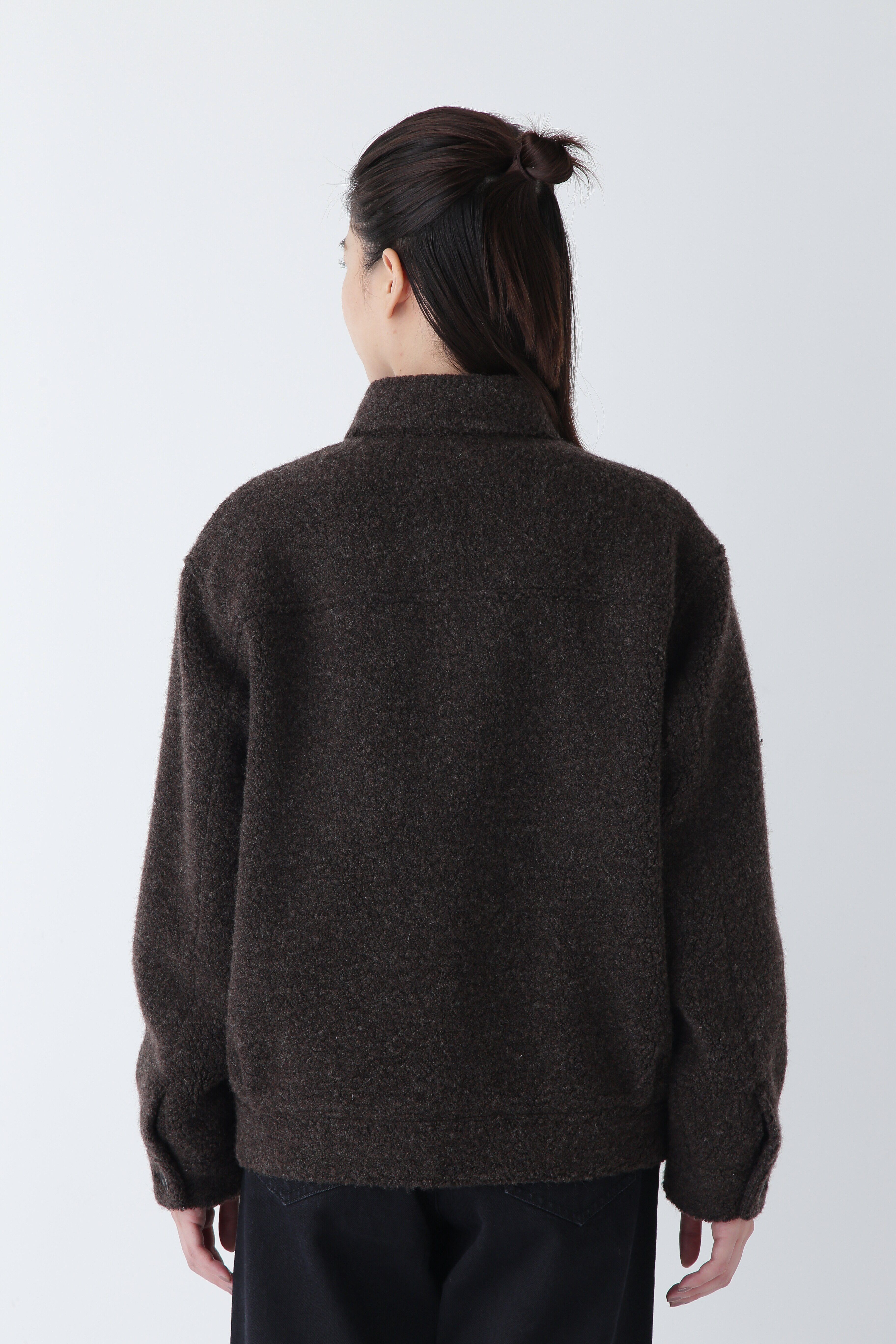  「◆リサイクルウールパイルＧジャン」|ブルゾン・スタジャン|