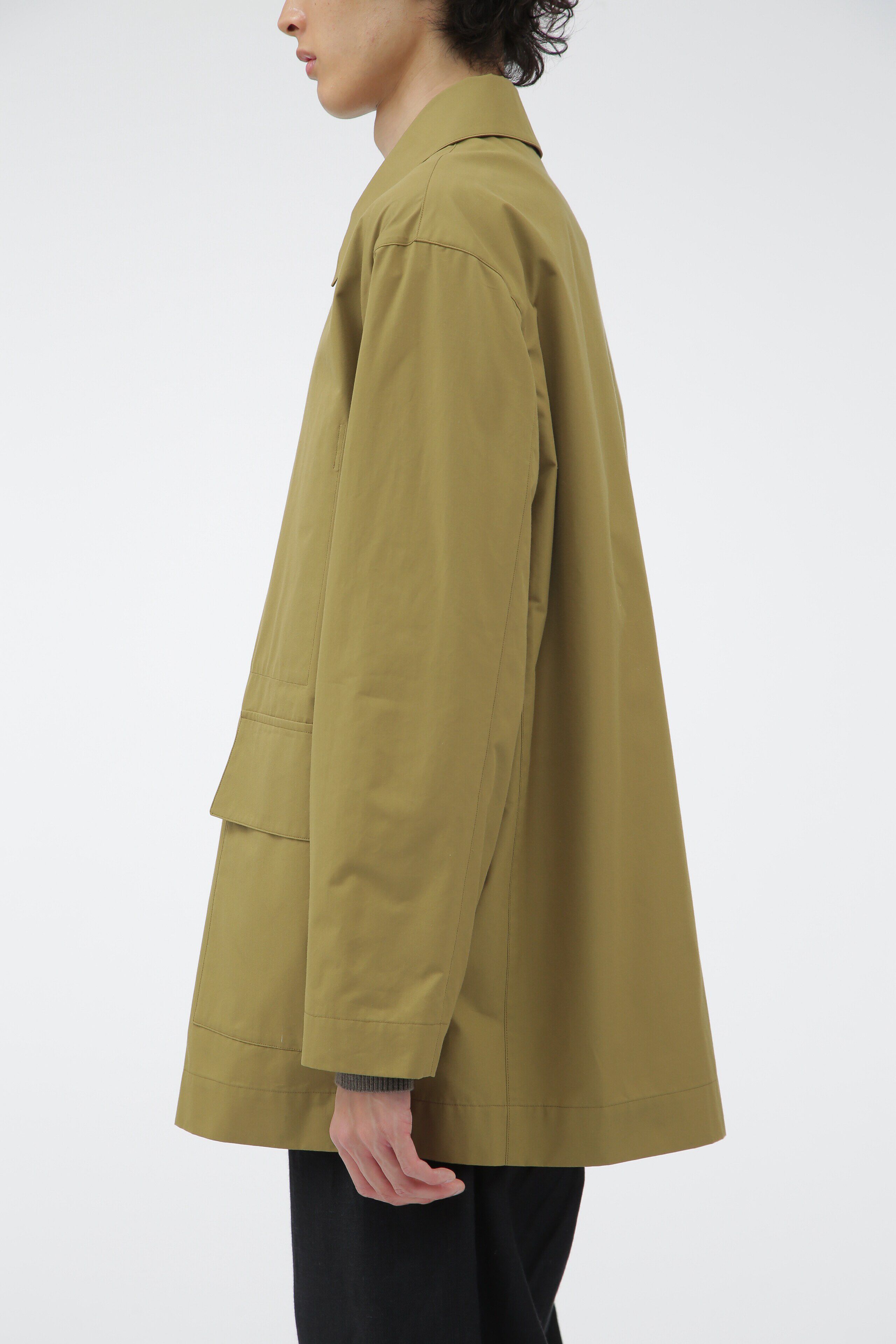 MARGARET HOWELL「PROOFED COMPACT COTTON POPLIN」|ブルゾン・スタジャン|