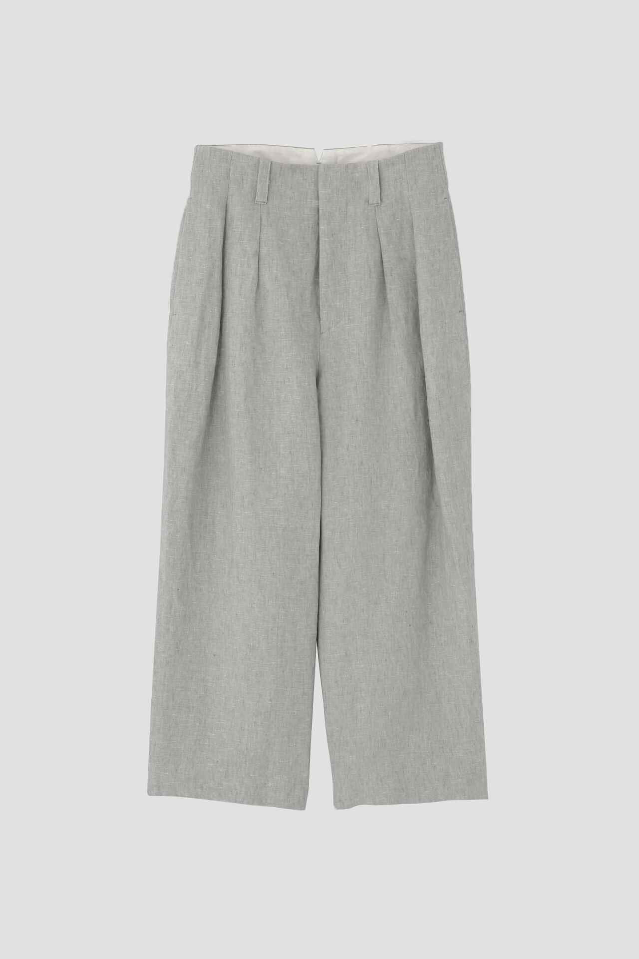  「YARN DYED LINEN TROUSERS」|その他|