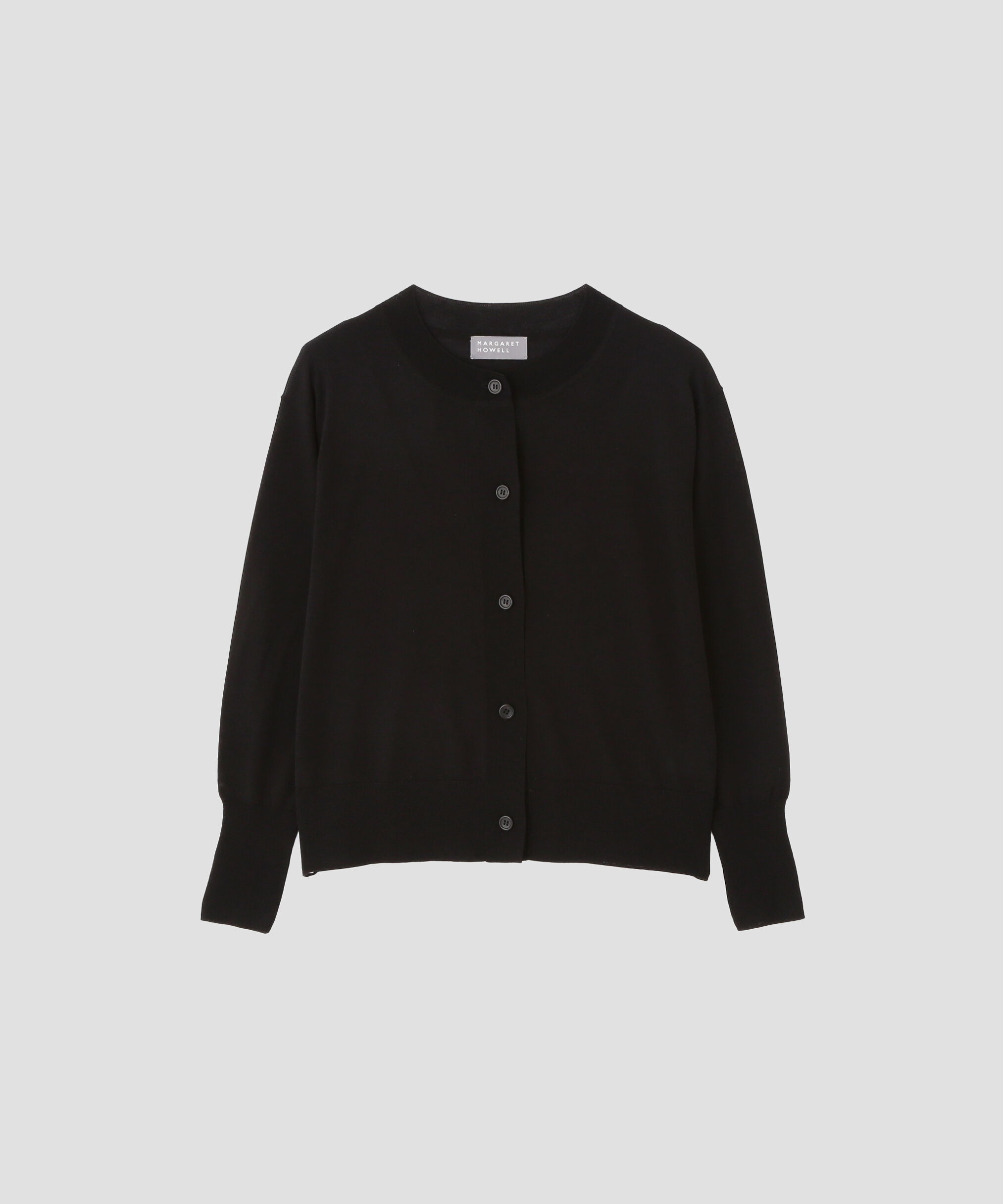  「WASHABLE WOOL KNITWEAR」|カーディガン|