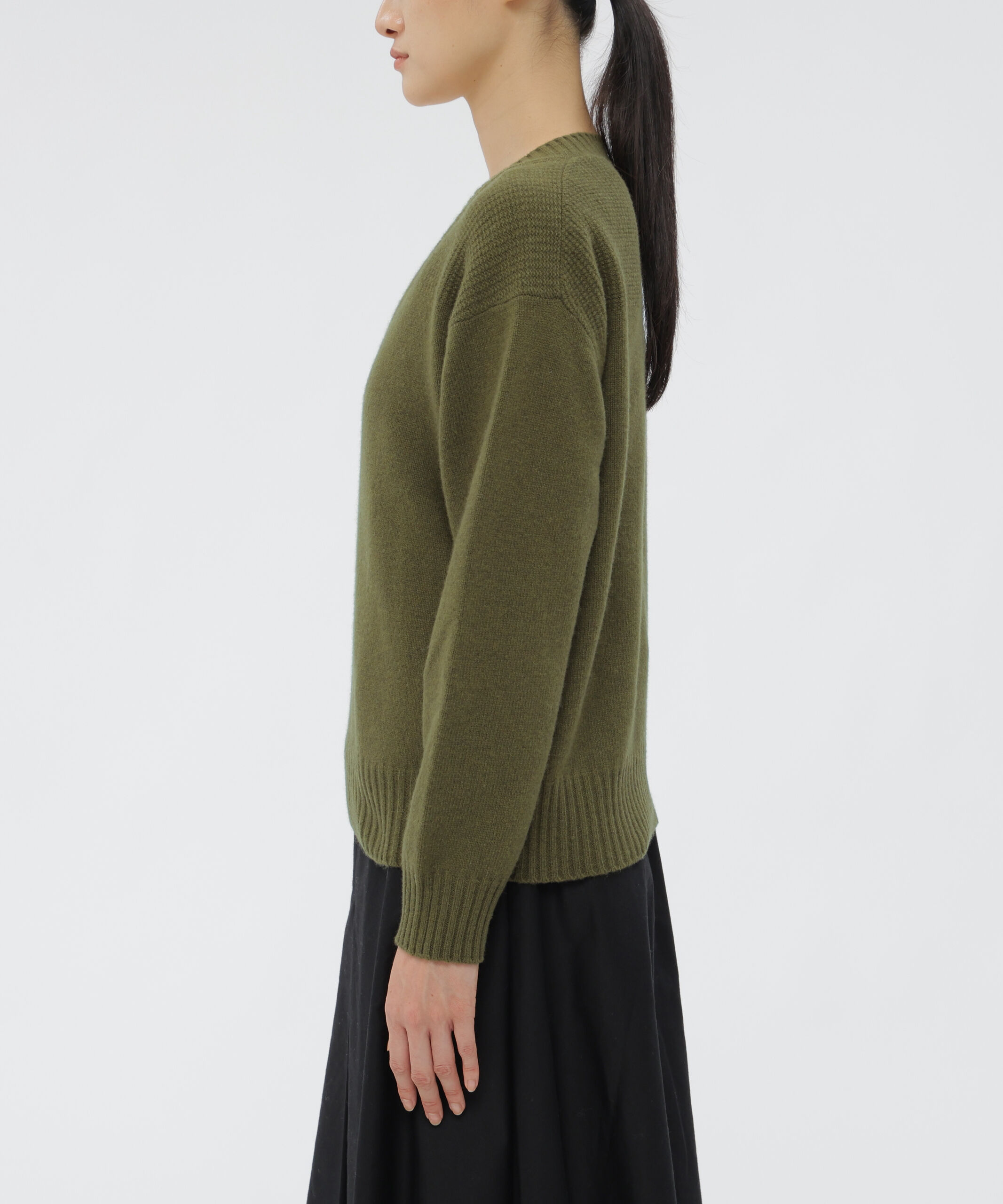  「FINE WOOL CASHMERE KNITWEAR」|ニット・セーター|