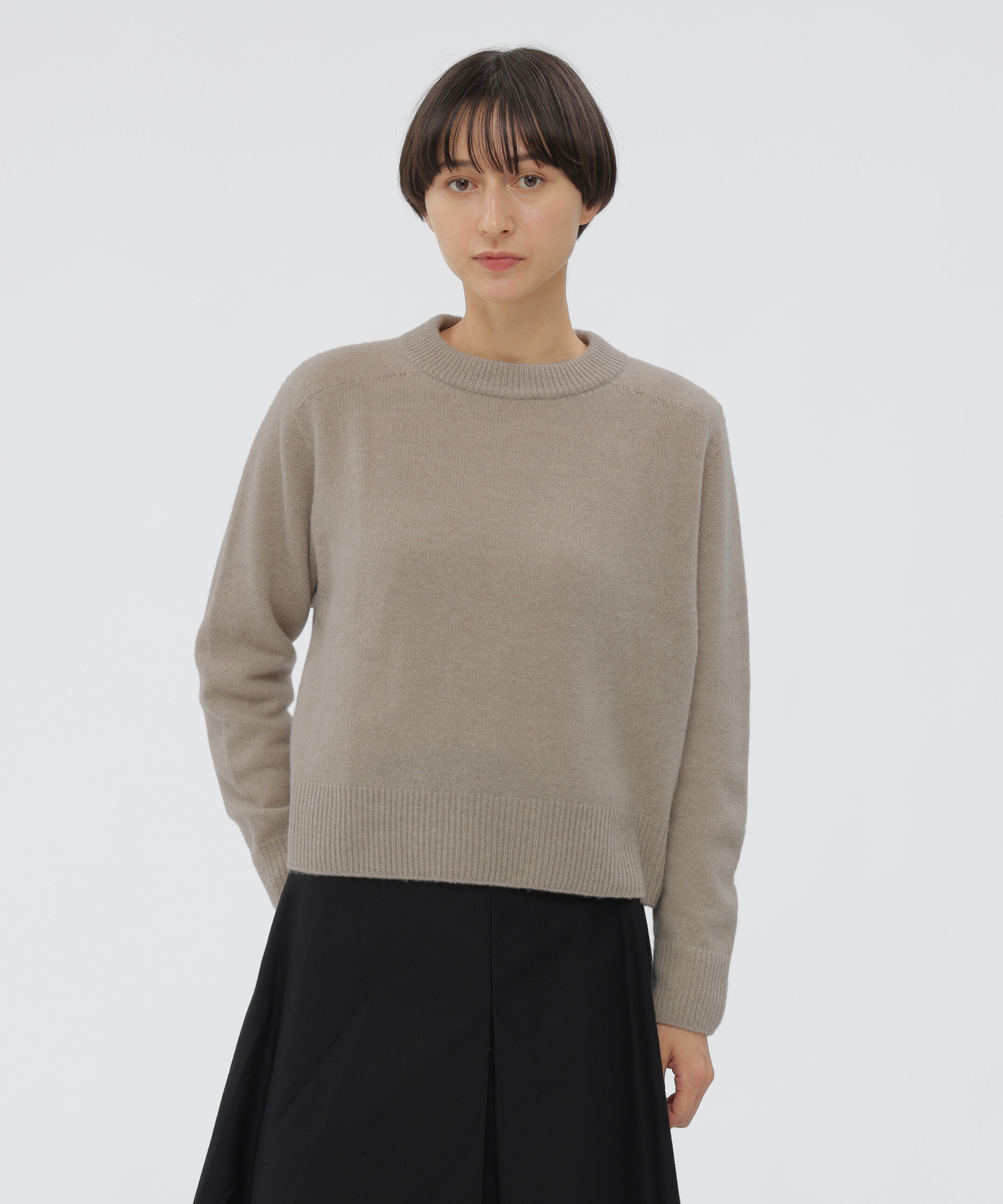  「WOOL CASHMERE KNITWEAR」|ニット・セーター|BEIGE