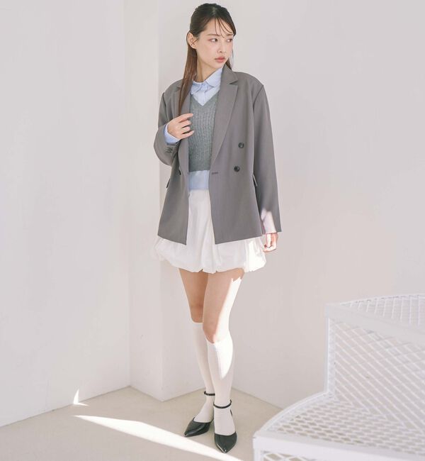 archives「【ＳＥＴＵＰ対応】ダブルブレストテーラードジャケット」|テーラードジャケット|