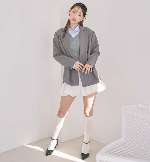 archives「【ＳＥＴＵＰ対応】ダブルブレストテーラードジャケット」|テーラードジャケット|