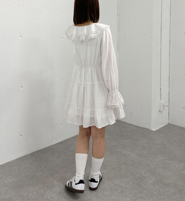 archives「フリルラッフルミニワンピース」|チュニック|