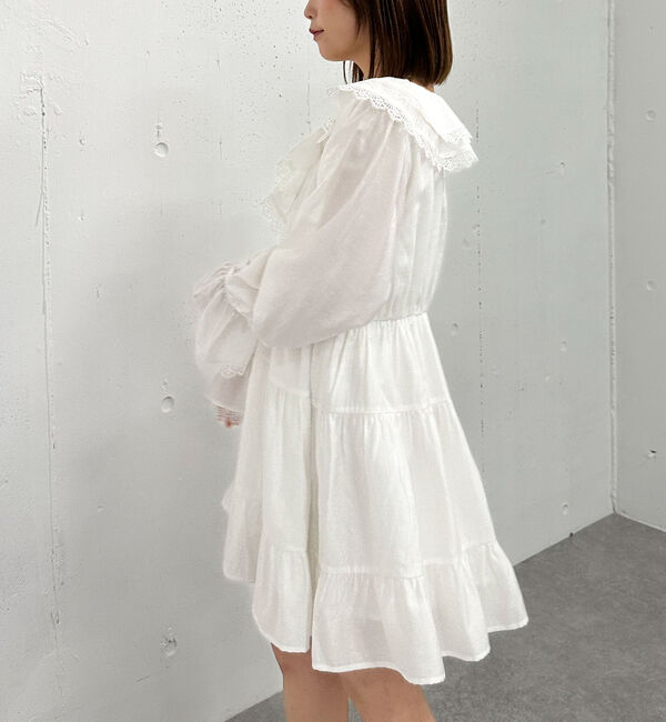 archives「フリルラッフルミニワンピース」|チュニック|