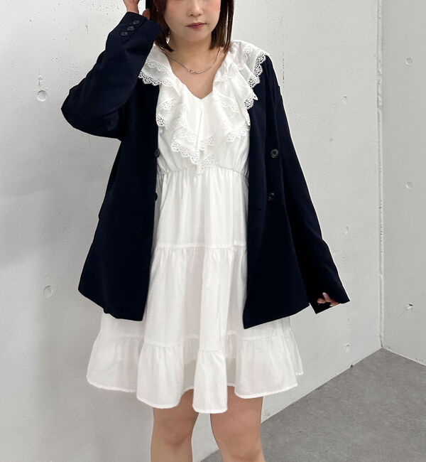 archives「フリルラッフルミニワンピース」|チュニック|