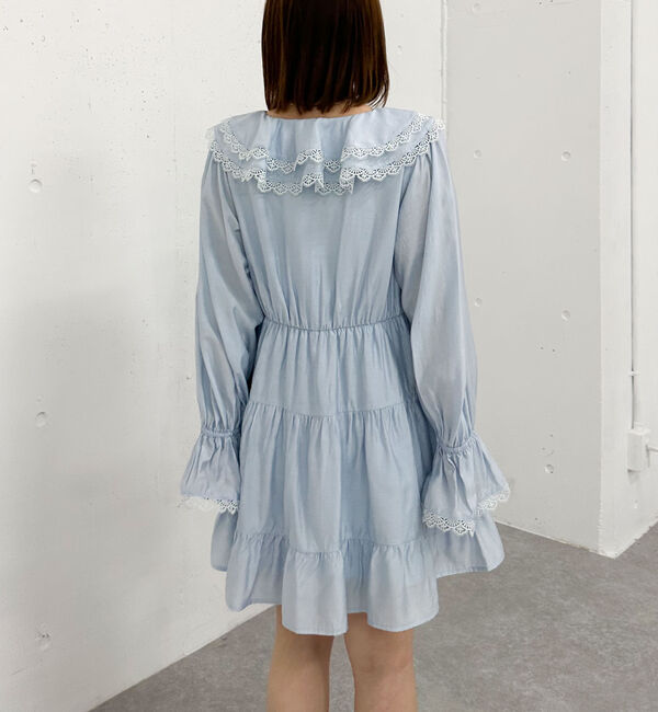 archives「フリルラッフルミニワンピース」|チュニック|