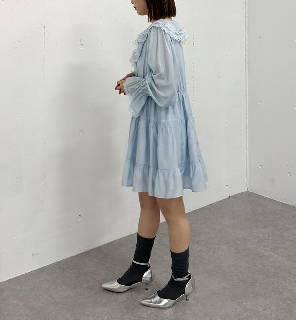 archives「フリルラッフルミニワンピース」|チュニック|