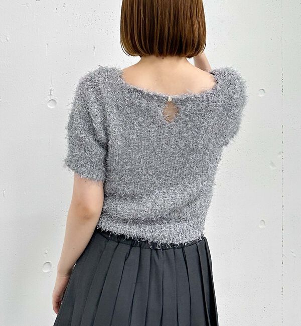 archives「ＭＩＸヤーンハーフスリーブニット」|ニット・セーター|