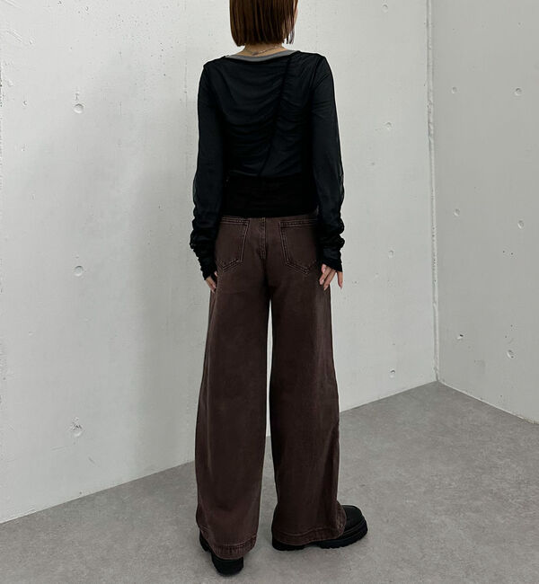 archives「チュールギャザーＴＯＰＳ&times;シアーＴＯＰＳ　ＳＥＴ」|カーディガン|