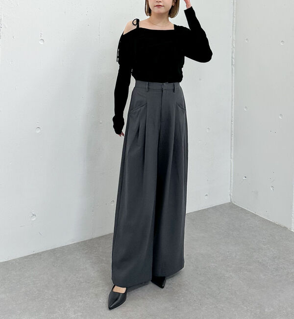 archives「ポケットタックワイドスラックス」|チノ|