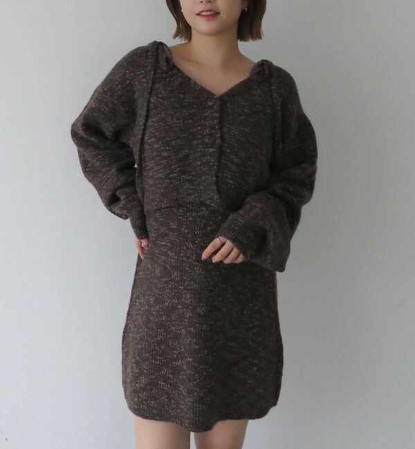 archives「肩リボンニットチュニックアンサンブル」|チュニック|