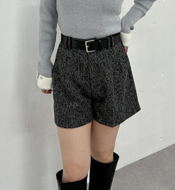 archives「ベルト付ツイードショートパンツ」|その他|