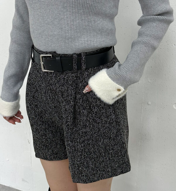 archives「ベルト付ツイードショートパンツ」|その他|
