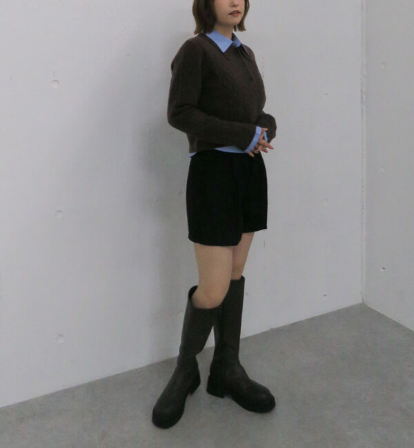 archives「ベルト付ツイードショートパンツ」|その他|