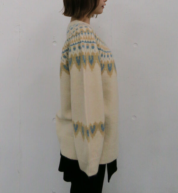 archives「ハートミックスノルディックニットプルオーバー」|ニット・セーター|