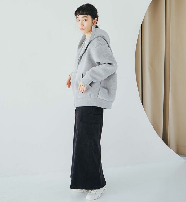 Doux archives「Ｗ　ＺＩＰ　ボンディングＢＩＧパーカ‐」|パーカー|