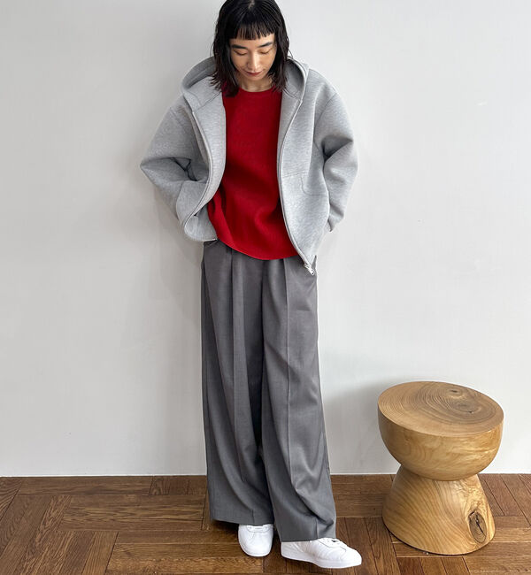 Doux archives「Ｗ　ＺＩＰ　ボンディングＢＩＧパーカ‐」|パーカー|