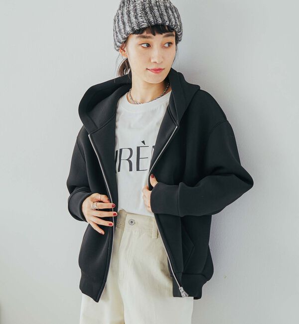 Doux archives「Ｗ　ＺＩＰ　ボンディングＢＩＧパーカ‐」|パーカー|