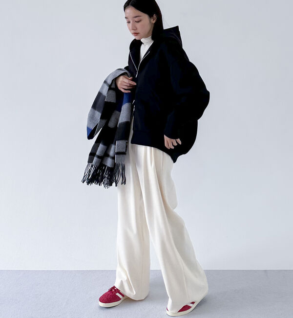 Doux archives「Ｗ　ＺＩＰ　ボンディングＢＩＧパーカ‐」|パーカー|