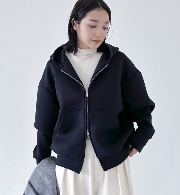 Doux archives「Ｗ　ＺＩＰ　ボンディングＢＩＧパーカ‐」|パーカー|