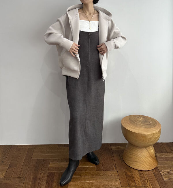 Doux archives「Ｗ　ＺＩＰ　ボンディングＢＩＧパーカ‐」|パーカー|