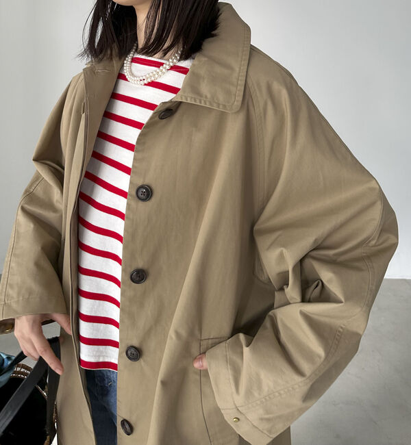 Doux archives「ステンカラーコート」|ステンカラーコート|