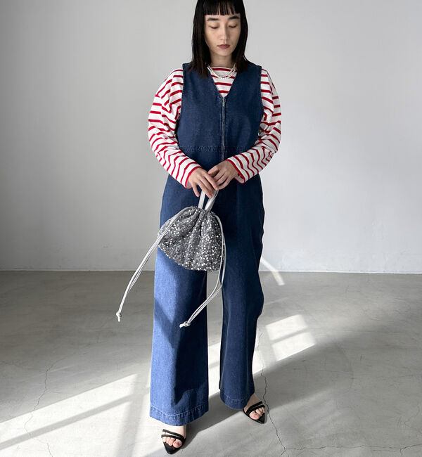 Doux archives「&rsquo;デニムサロペット&rsquo;」|ワンピース|