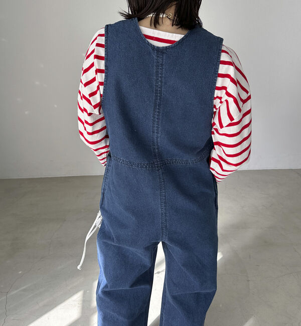 Doux archives「&rsquo;デニムサロペット&rsquo;」|ワンピース|