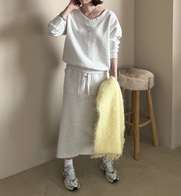 Doux archives「裏起毛ベイカータイトスカート」|スカート|