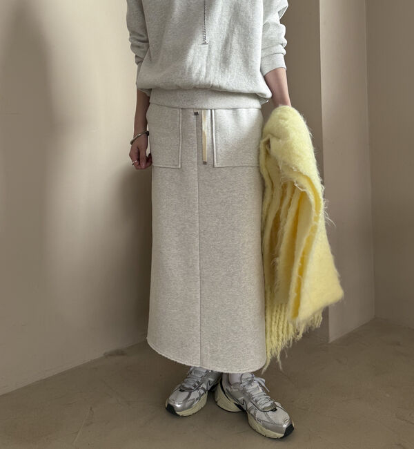 Doux archives「裏起毛ベイカータイトスカート」|スカート|