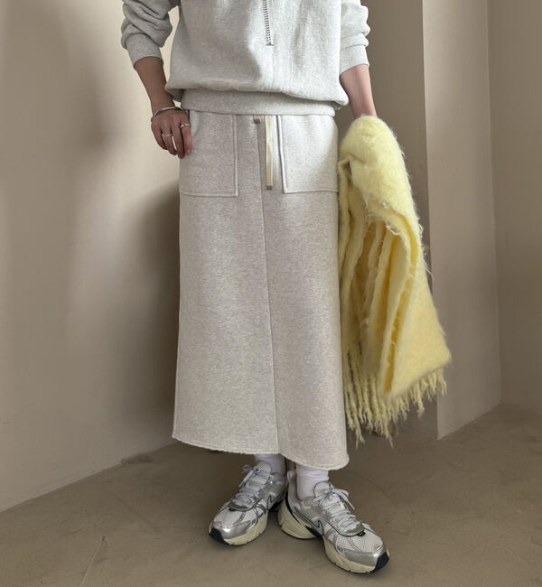 Doux archives「裏起毛ベイカータイトスカート」|スカート|